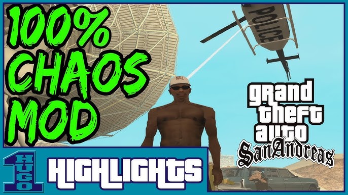 GTA SAN ANDREAS CHAOS MOD (Trapaças aleatórias a cada 30 segundos) #4 