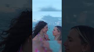 Nadia POOPY pants takes a dump in the ocean.
