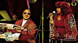 Video thumbnail of "Chaka Khan featuring Stevie Wonder "Tell Me Something Good" Live - Never Again Peace Concert"