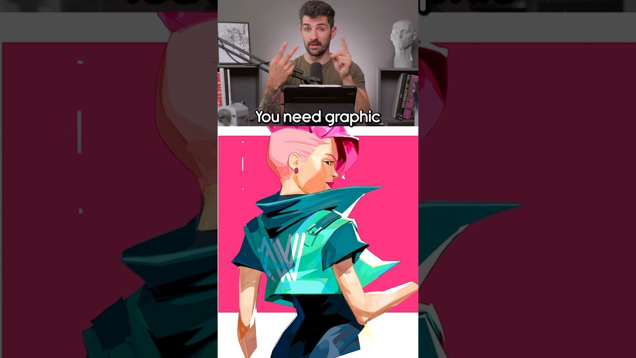 How to Paint in the Style of Valorant! 🎨 