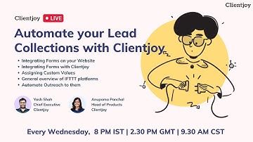 Automate your Lead Collections with Clientjoy
