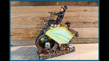 #IndustrialSteampunkYouTubeHop......Flying Machine