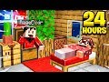 I Spent The Night in My Best Friend's House & He Had No Idea.. (24 Hour Challenge) | Realms SMP