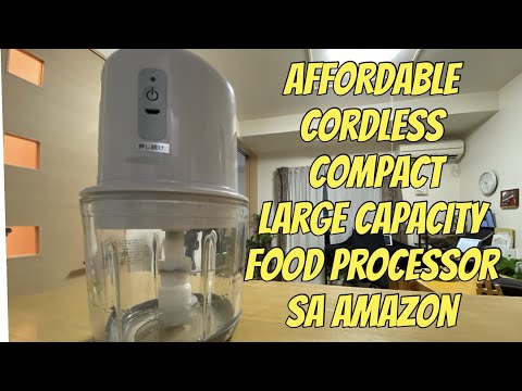 HadinEEon FOOD PROCESSOR Unboxing / Affordable, cordless, large