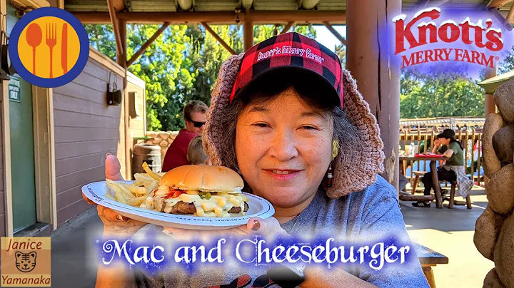 2022 Knott's Merry Farm: Mac and Cheeseburger at G...