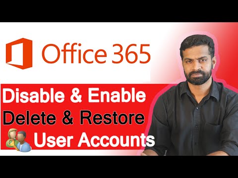 Delete & Restore User, Disable, enable & deactivate Accounts |M365, Office 365|Azure AD, PowerShell