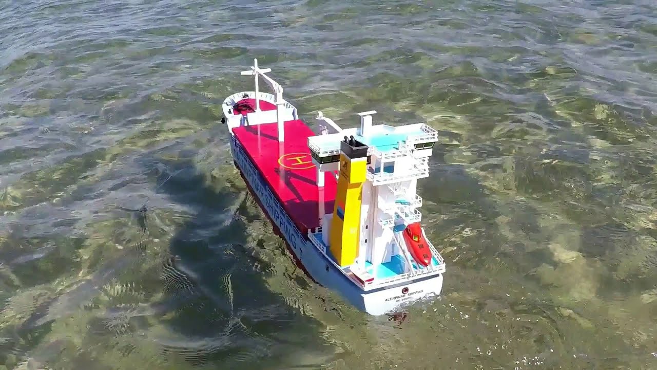 Rc Container Ship Özlem 2 Youtube