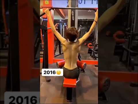4 YearTransform | Transformation Skinny To Muscle | Body Transformation Before After #shorts