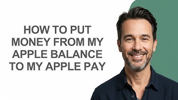 How to Put Money From My Apple Balance to My Apple Pay - KevinHowTo