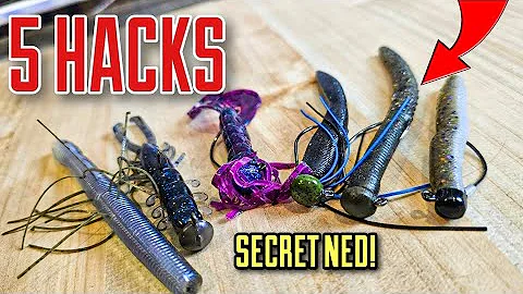 5 Ned Rig HACKS to Catch 10X MORE Fish!