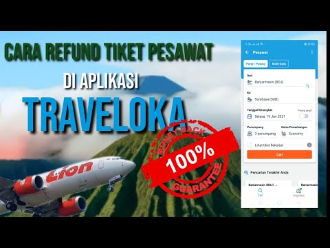 REFUND TIKET PESAWAT TRAVELOKA ANTI GALAU 100% UANG PASTI KEMBALI ll WABAH VIRUS CORONA