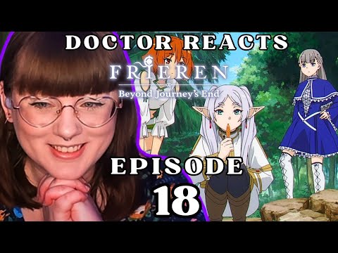 FIRST CLASS MAGE EXAM!! | Literature Doctor REACTS to Frieren | 1x18