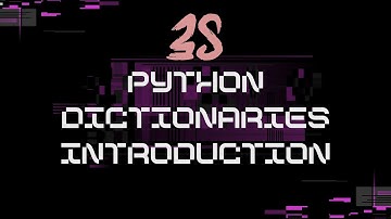 35_Python dictionaries introduction