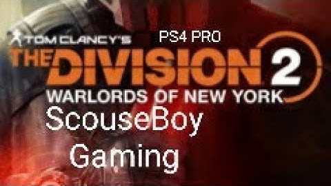 The Division 2  Skill Build With Overcharge  PS4 PRO 4K