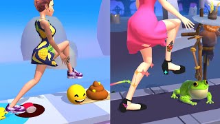 Tippy Toe ASMR 3D: Simulator Mobile Game | Android Game | New Update #funnygirl part-21