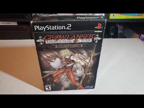 Growlanser Heritage of War Limited Edition on PlayStation 2