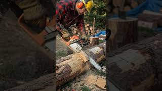 How to safely cut large trees 🛡️✅
