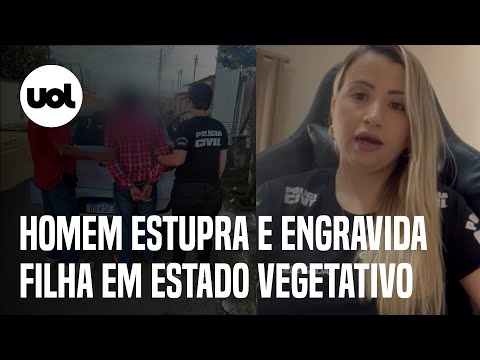 Homem estupra e engravida filha em estado vegetativo em Goiás; delegada fala sobre prisão do pai