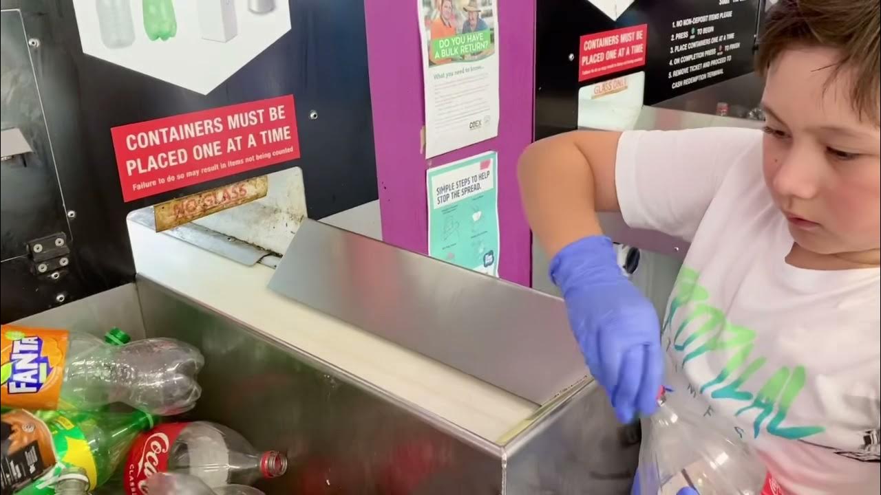 Recycle bottles and cans for cash in Brisbane YouTube