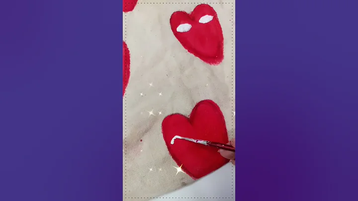 Let's Paint on a tote bag!!💗#shorts #viral #shortvideo