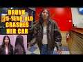 Police Perform Sobriety Testing of Drunk Woman in Ice Cream Shop