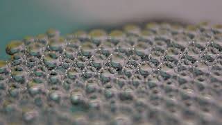Clear Tiny Bubbles In A Close up #greenscreen
