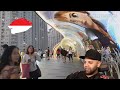 Skybridge Super Keren ditengah Kota Jakarta, Sangat Instagramable Reaction | Indonesia Reaction