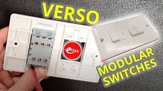 VERSO Modular switches - Grid with out the grid and no yoking! by PREMSPEC