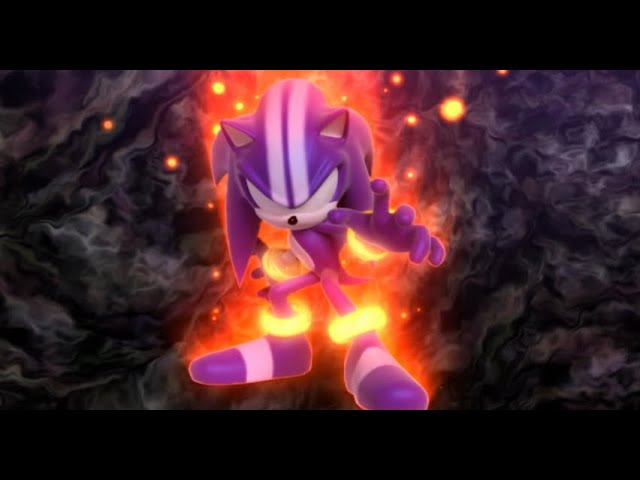 Yuz on X: Darkspine sonic this time around, with and without aura