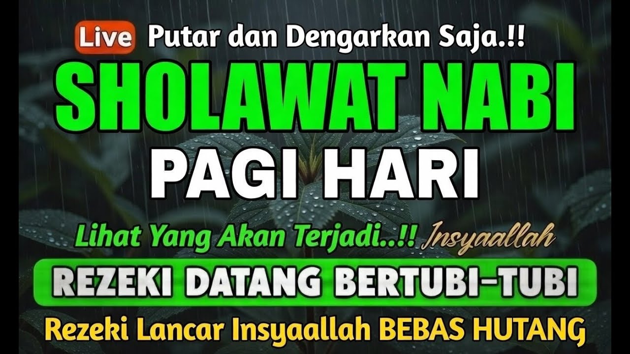 Sholawat Jibril Merdu Pembuka Pintu Rezeki dari Segala Arah