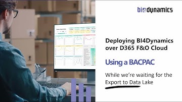 BI4Dynamics - Deploying over D365 F&O Cloud