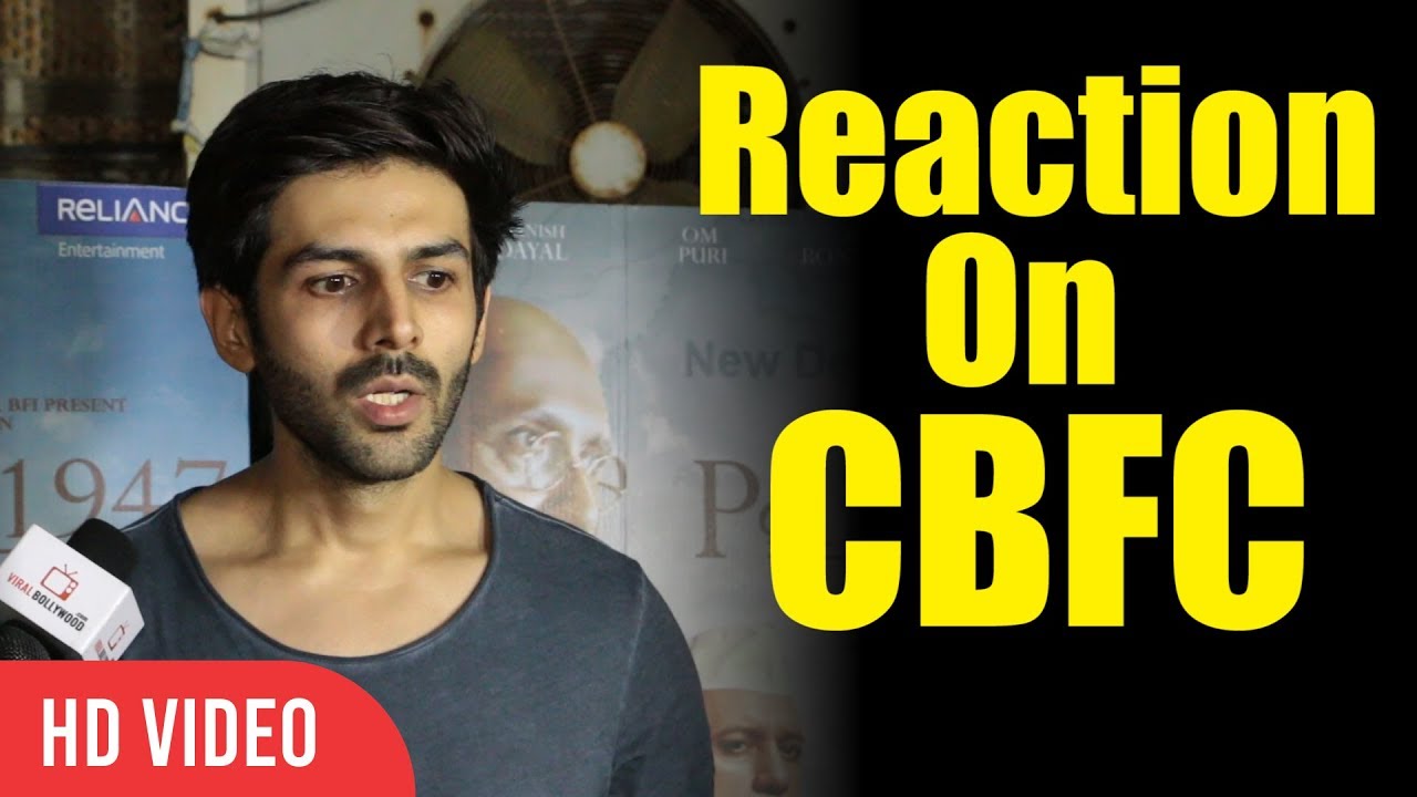Kartik Aaryan Reaction On New CBFC Chairman Prasoon Joshi | Partition 1947 Special Screening