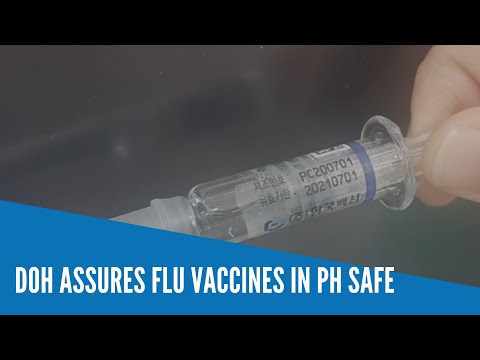 DOH assures flu vaccines in PH safe