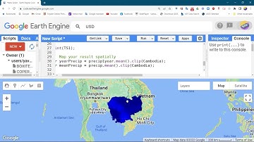 Get the precipitation data with Google Earth Engine from 1981 to present