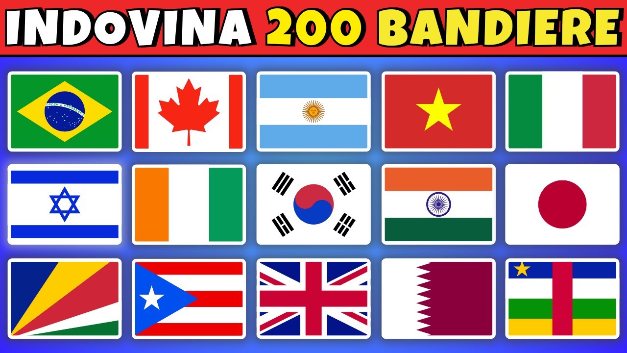 Indovina la bandiera: Sei un Esperto? Dimostralo con Questo Quiz Impossibile!