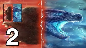 Godzilla vs Kong: Epic Kaiju Brawl - Gameplay (Android iOS) Part 2