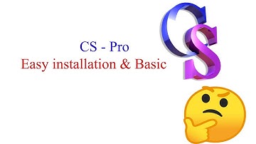 Cs Pro - Survey technique introduction