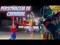Personagens no CARNAVAL no TRENZINHO DA ALEGRIA 🚂🤩