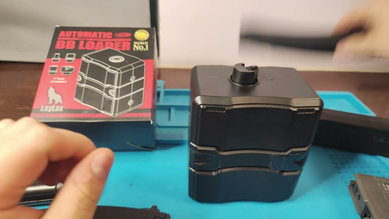laylax automatic bb loader (Budget take on a auto bb loader)