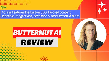 Butternut AI Review, Demo + Tutorial I Build a stunning, fully-functional website with zero code
