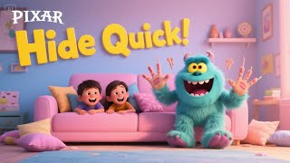 Tickle Monster Is Coming Hide Quick Silly & Fun Rhyme For Kids