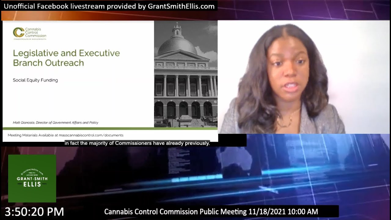 Massachusetts CCC meeting, full coverage, 11/18/2021 - YouTube