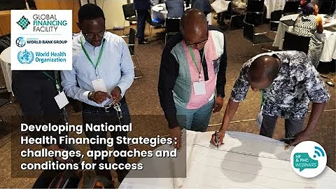No. 13 EN | Developing National Health Financing Strategies: Challenges, Approaches, Success