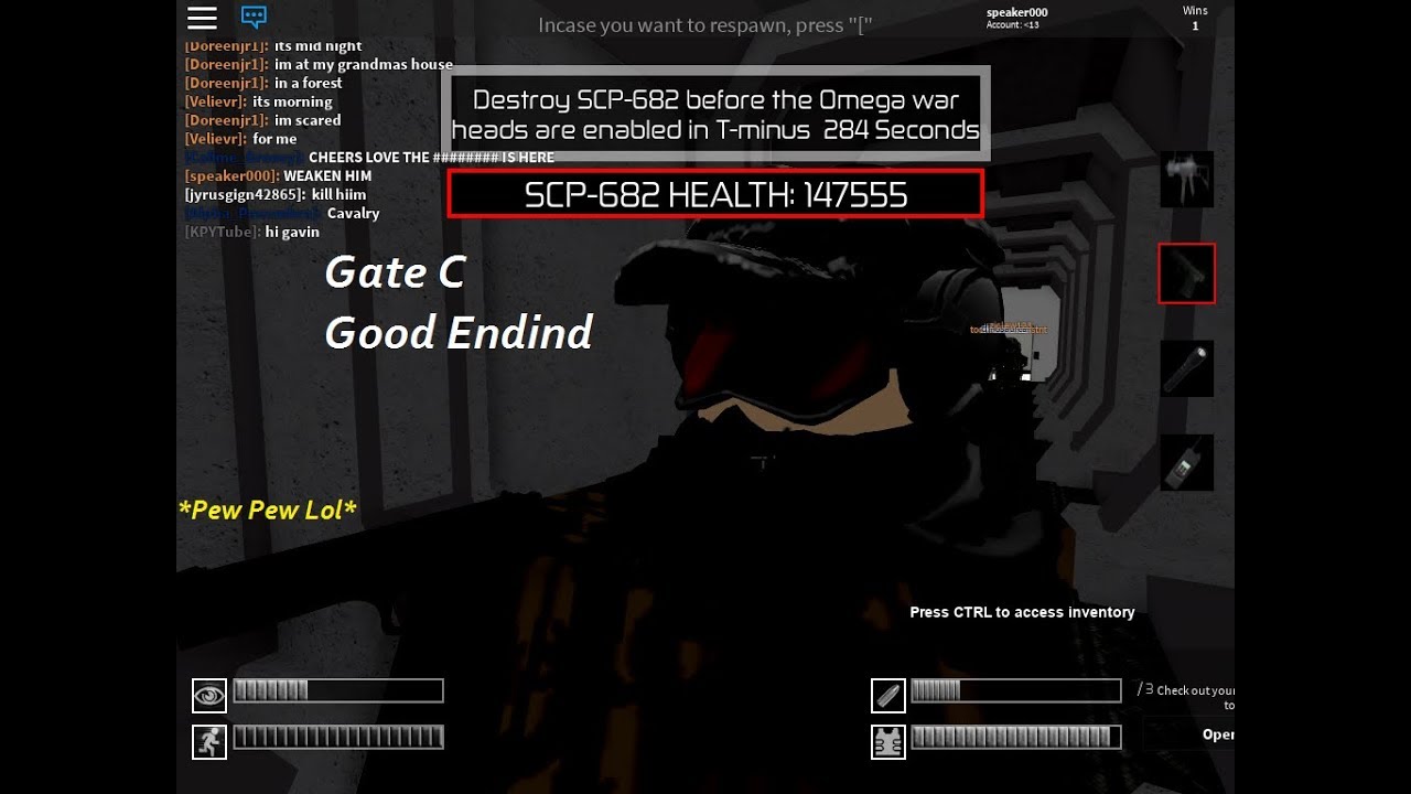 Actual Gate C Good Ending Scp Nice Tailed Fox Mod Roblox - scp 87 b roblox