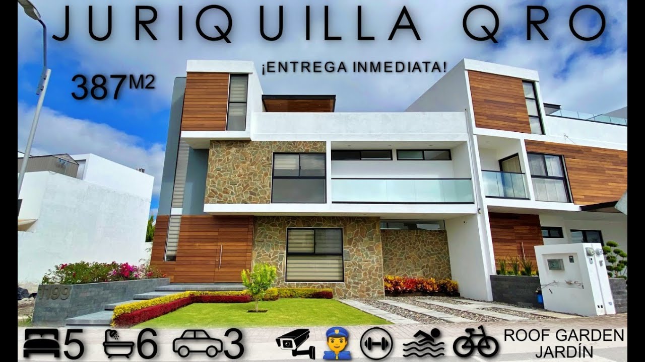 ¡IMPRESIONANTE CASA EN EXCLUSIVO FRACCIONAMIENTO! JURIQUILLA, QUERÉTARO. QRO