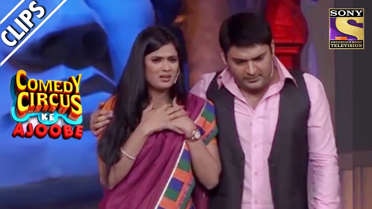 Kapil Hits On His Sons Teacher Shweta  Comedy Circus Ke Ajoobe