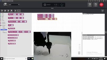 Relative and Absolute Movements With the Dobot and Blockly