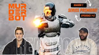 Murderbot | Season 1 Episodes 1+2 Reaction | Going In Blind... We Had No Idea What to Expect!