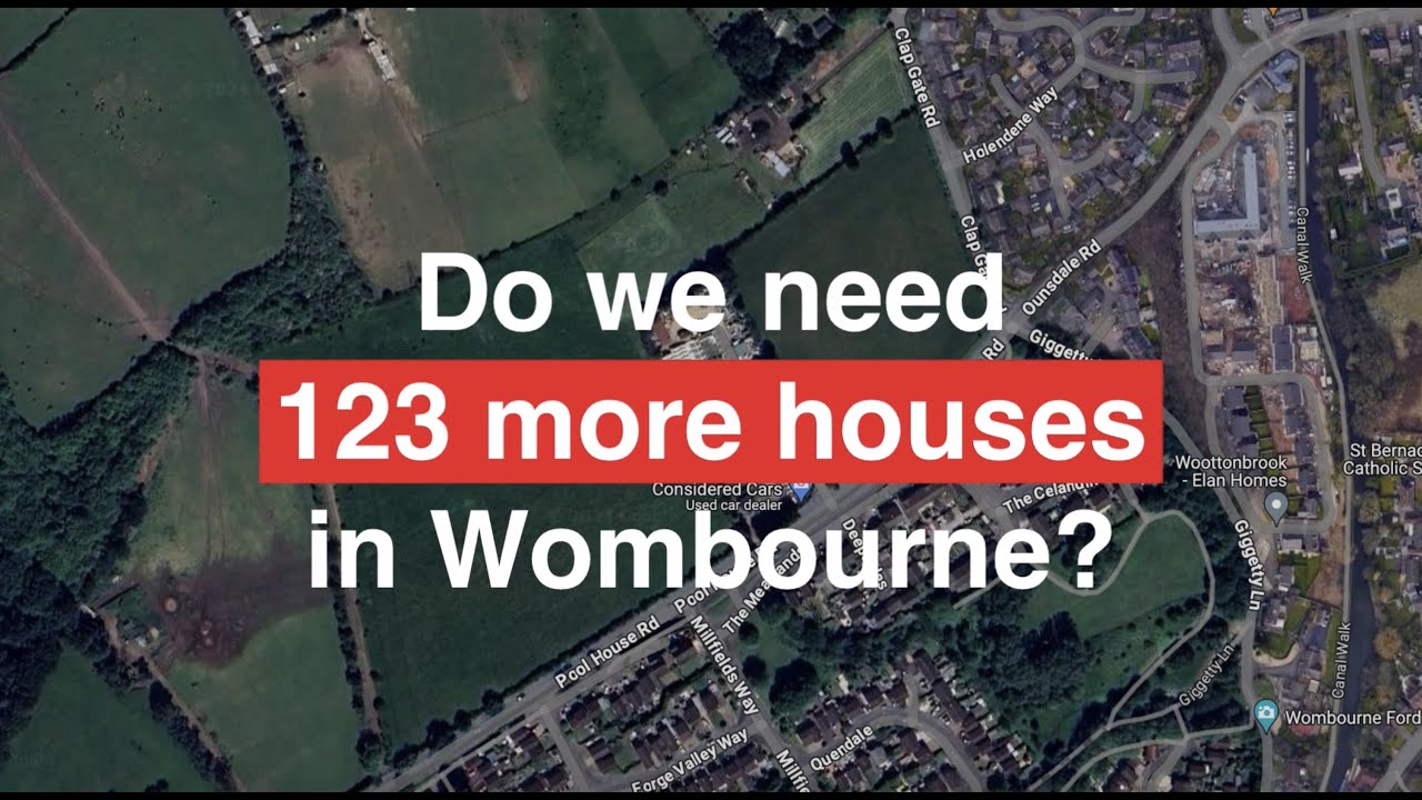 Housing Development Wombourne 2024 Have YOUR say YouTube