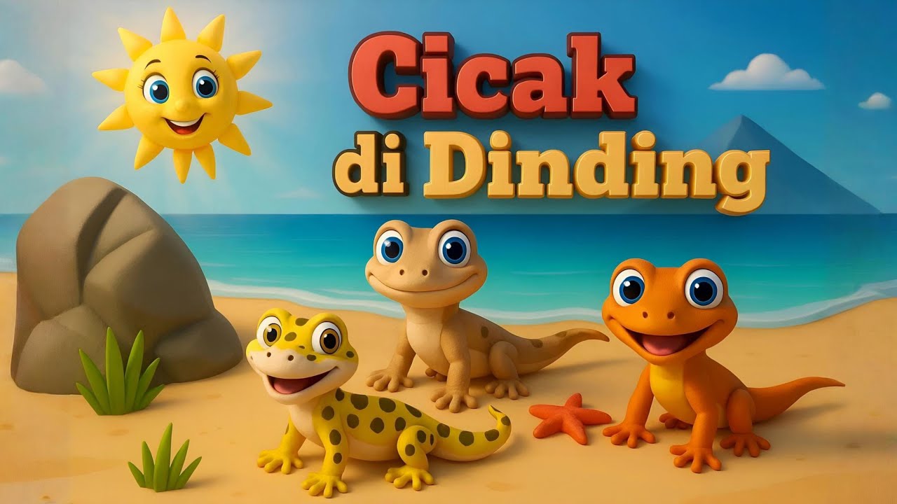 Cicak Cicak di Dinding - Lagu Anak Populer | Lagu Edukasi Anak PAUD TK